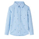 Vidaxl Child's Shirt 116 Bleu clair