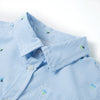 Vidaxl Child's Shirt 116 Bleu clair