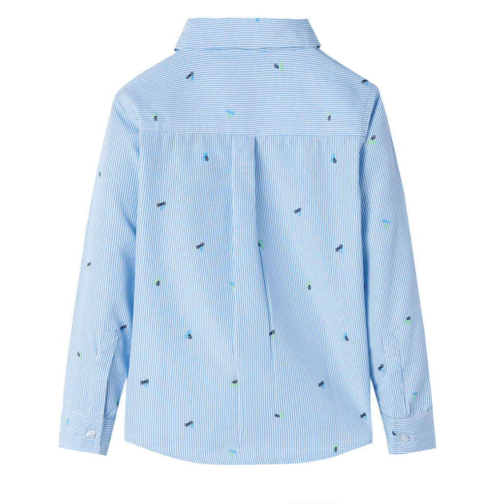 Vidaxl Child's Shirt 128 Bleu clair