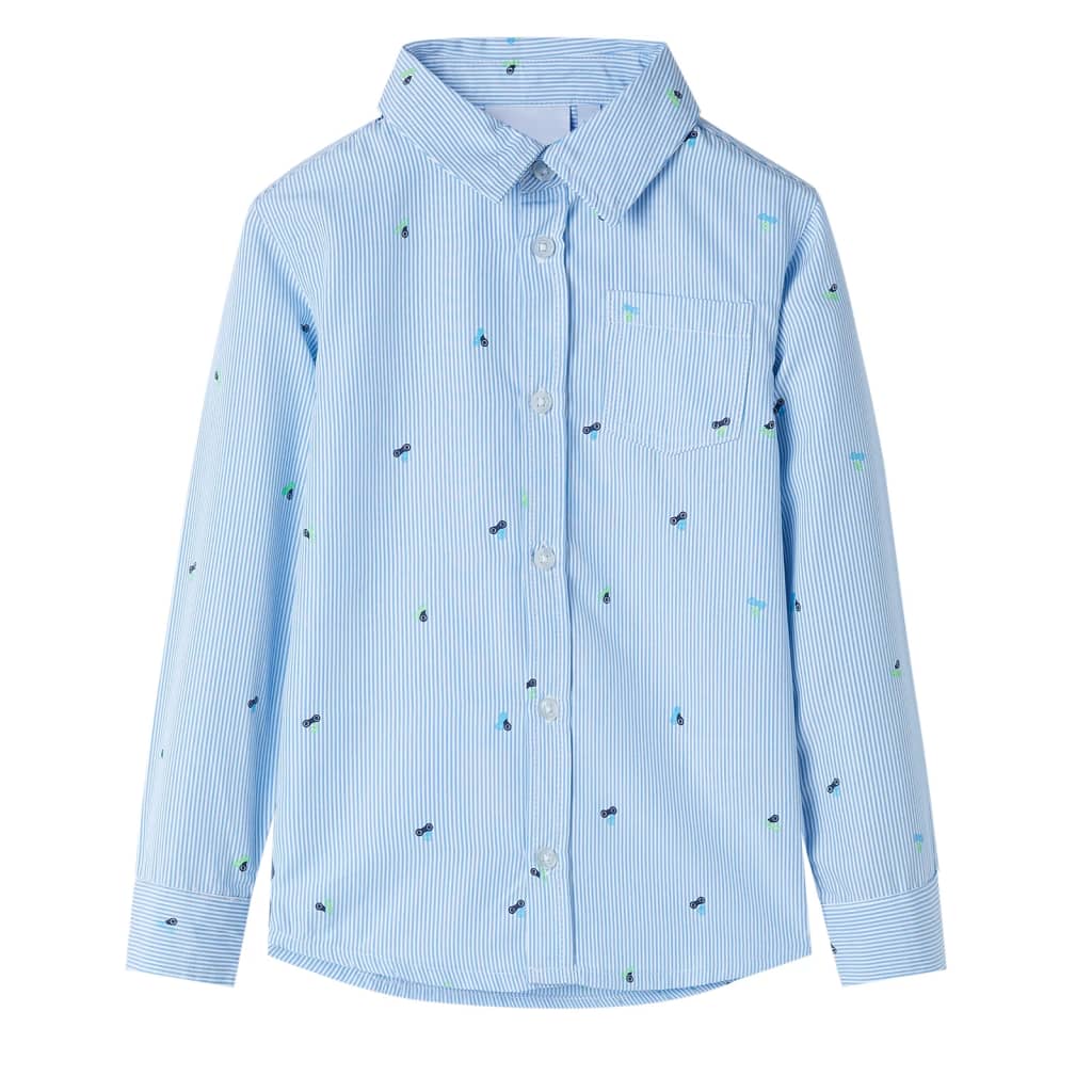 Vidaxl Child's Shirt 140 bleu clair