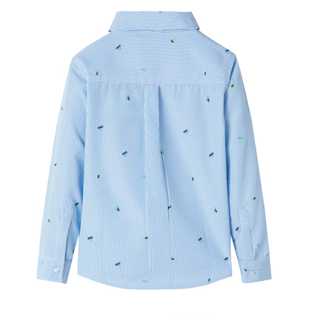 Vidaxl Child's Shirt 140 bleu clair