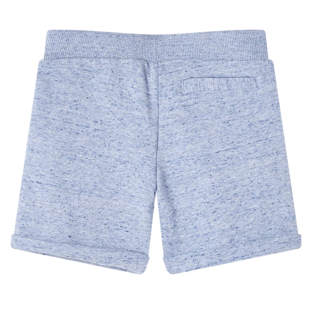 Short pour enfants vidaxl avec trekkoord 92 Bleu mixte