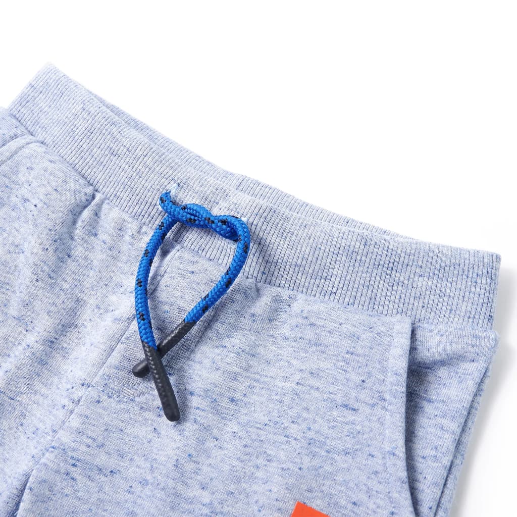 Short pour enfants vidaxl avec trekoord 104 Bleu mixte