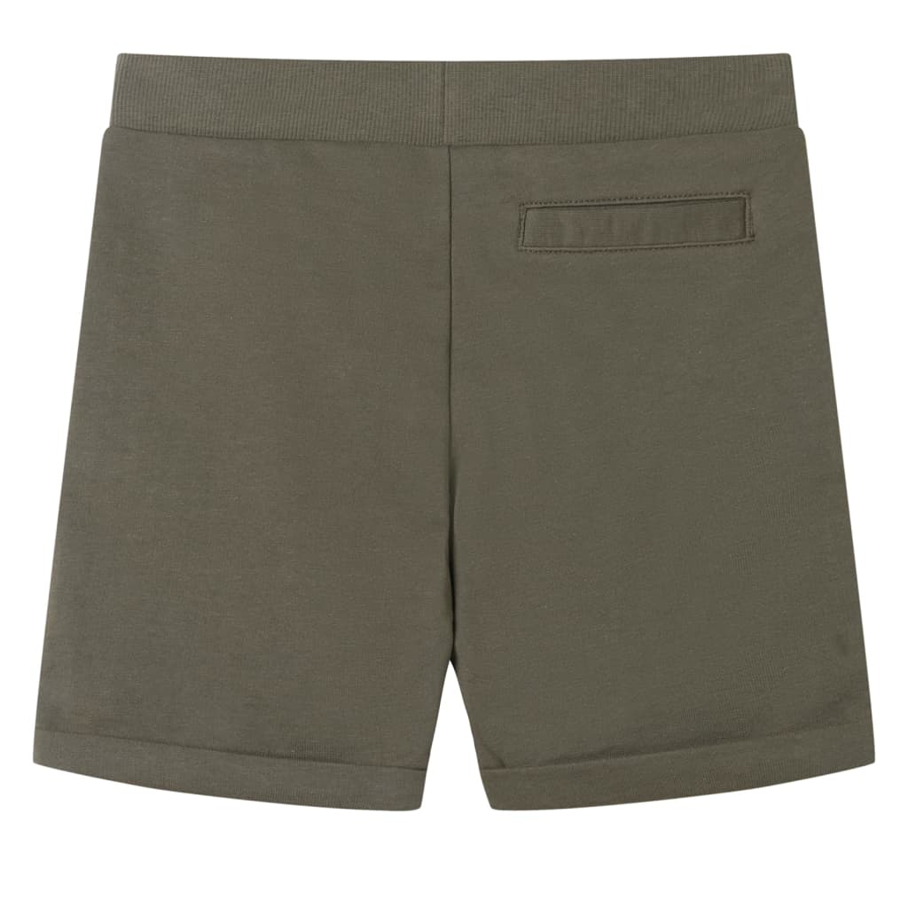 Short pour enfants vidaxl avec Trekoord 104 Donkerkaki