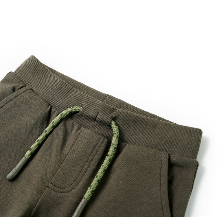 Short pour enfants Vidaxl avec Trekkoord 128 Donkerkaki