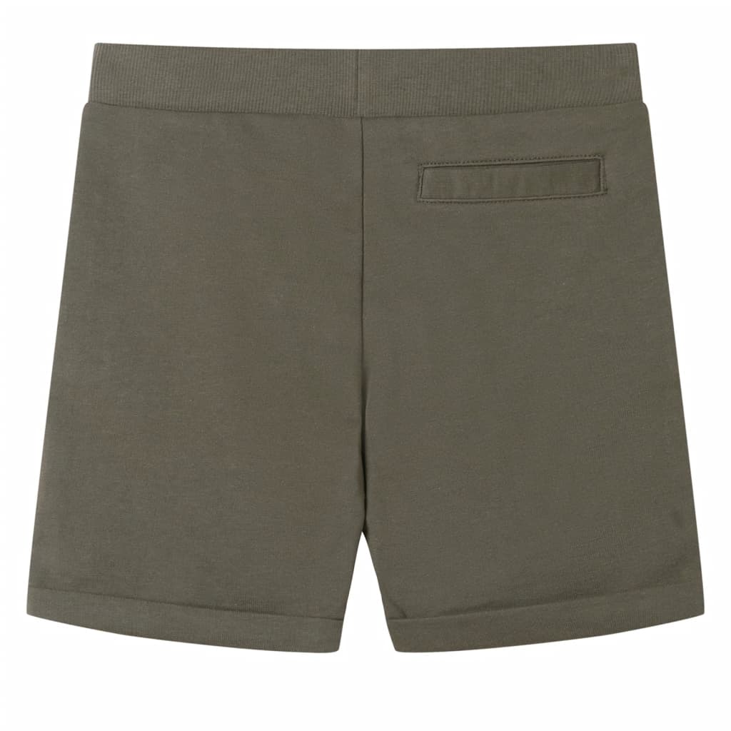 Short pour enfants Vidaxl avec Trekoord 140 Donkerkaki