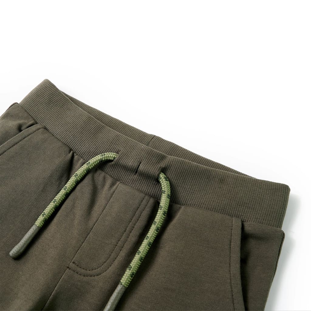 Short pour enfants Vidaxl avec Trekoord 140 Donkerkaki