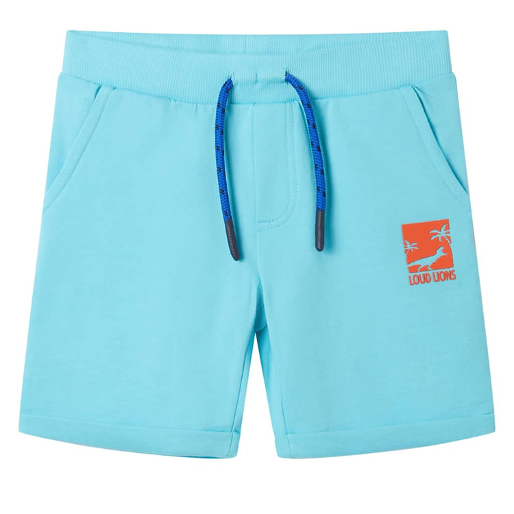 Short pour enfants vidaxl avec trekkoord 92 bleu marin