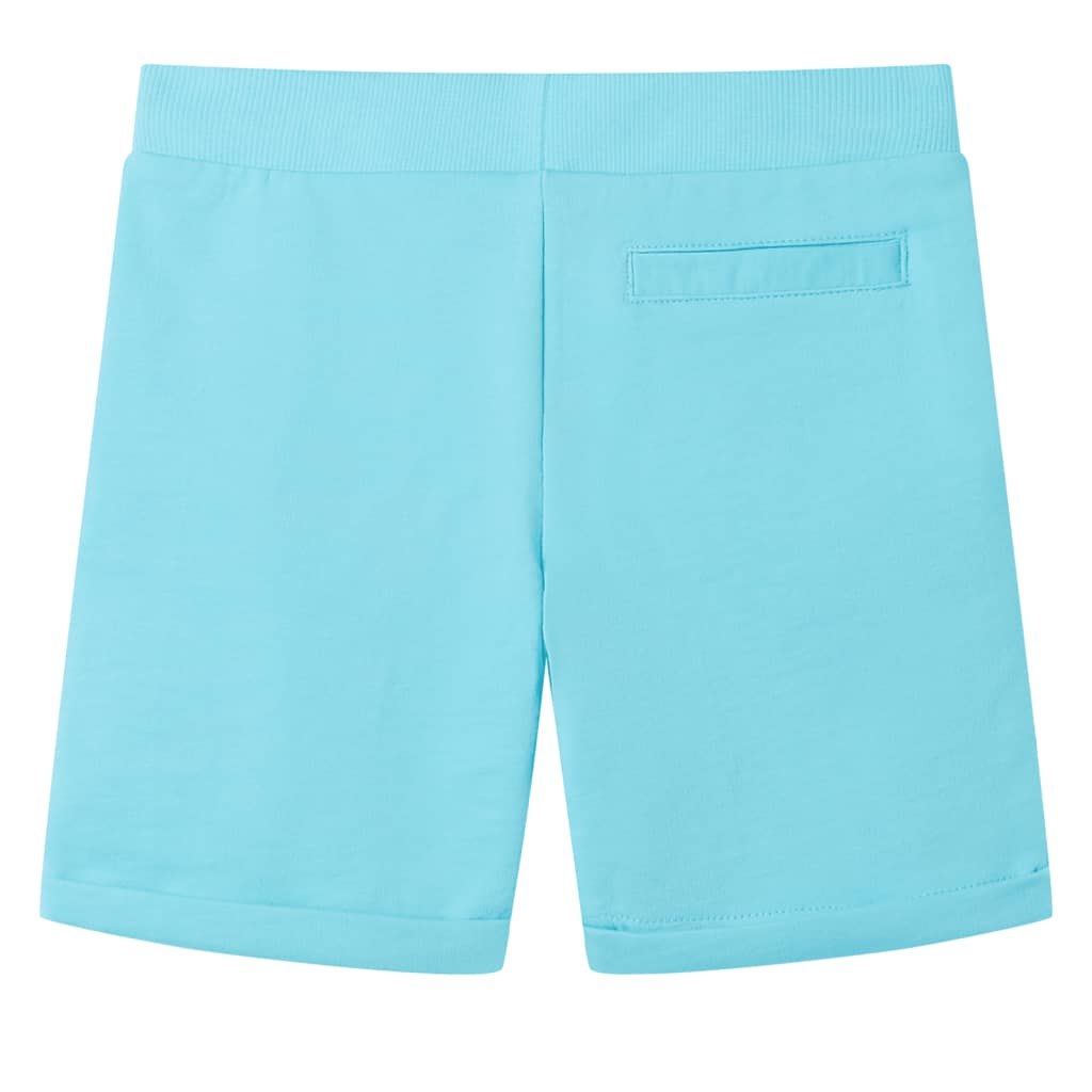Short pour enfants vidaxl avec trekkoord 140 bleu marin