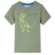 Vidaxl Child's Shirt avec manches courtes 116 Light Kakikentig