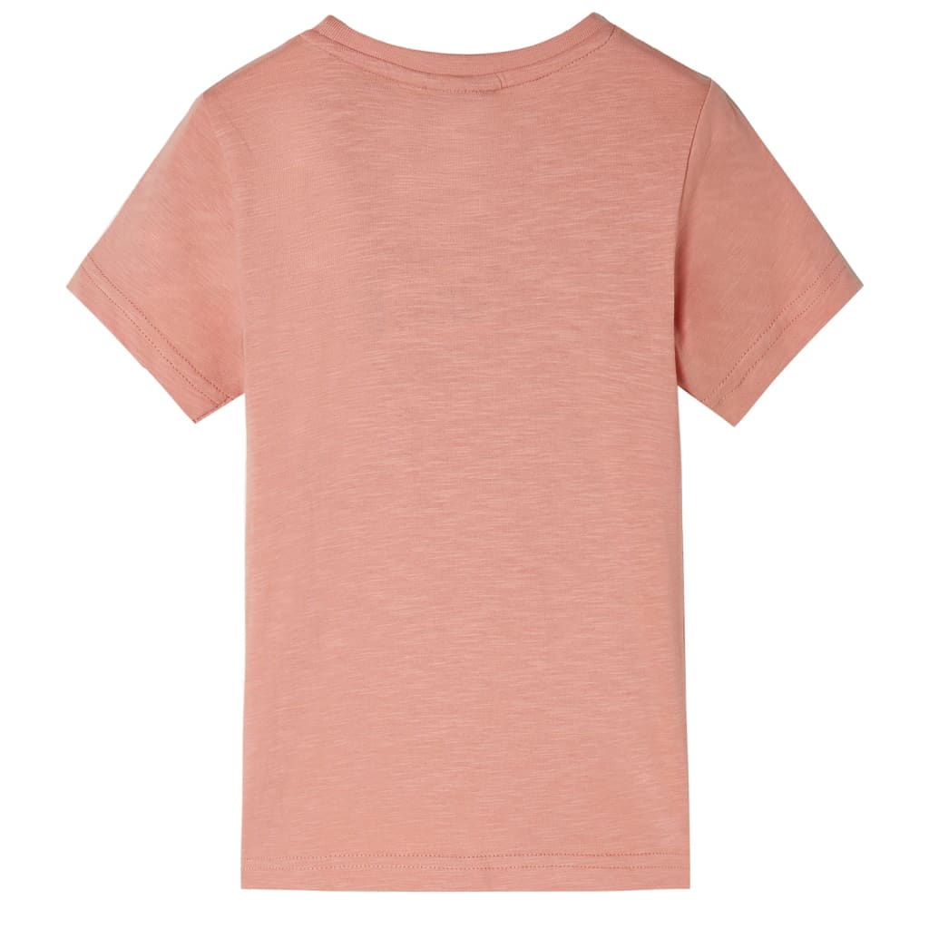Vidaxl Child's Shirt avec manches courtes 116 Licht Orange