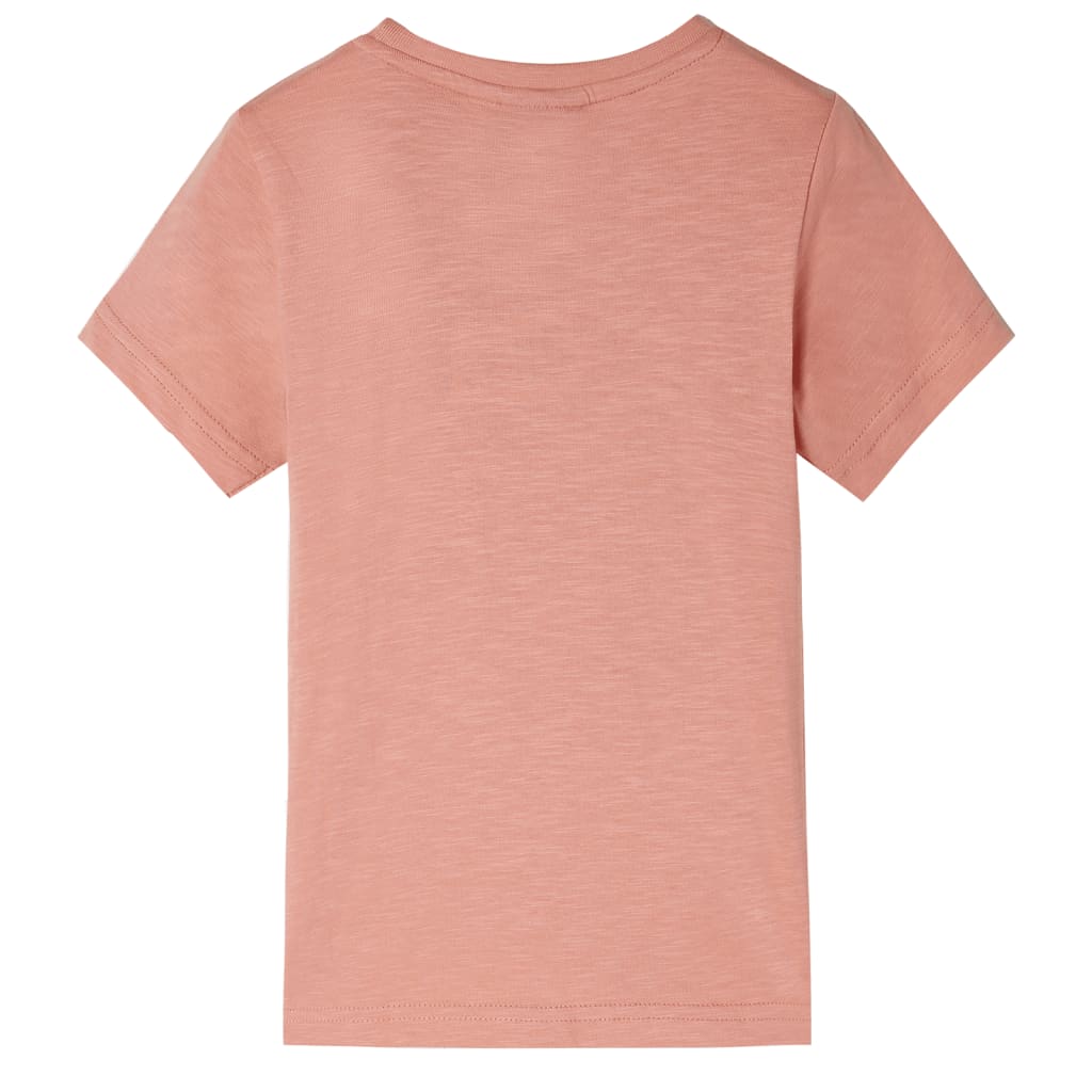 Vidaxl Children's Shirt avec manches courtes 128 Licht Orange