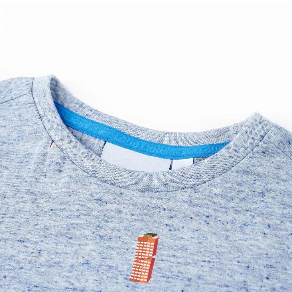 Vidaxl Child's Shirt 92 Bleu mixte