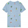 Vidaxl Child's Shirt 104 Bleu mixte