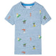 Vidaxl Child's Shirt 128 Bleu mixte