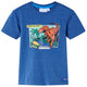 Vidaxl Child's Shirt 128 Bleu foncé mixte