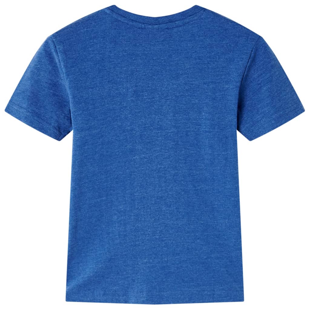 Vidaxl Child's Shirt 128 Bleu foncé mixte