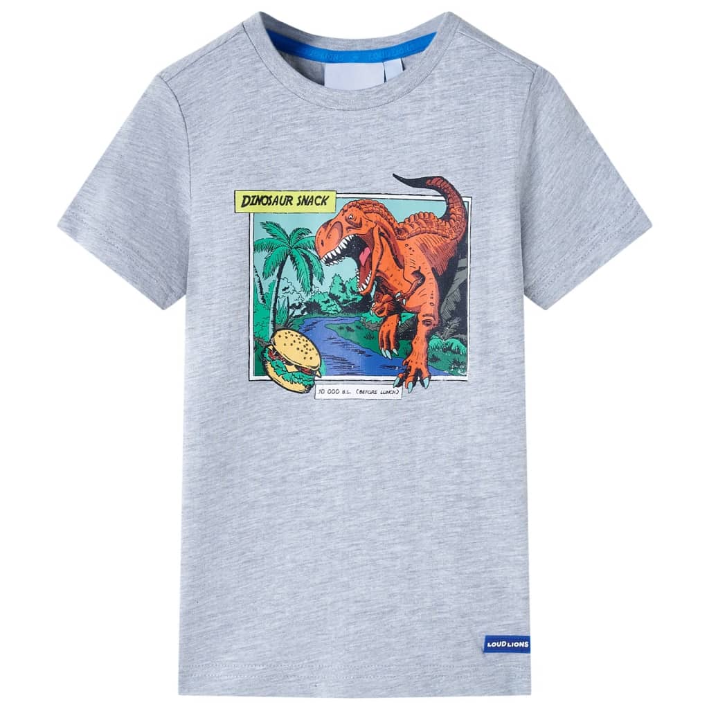 Vidaxl Child's Shirt 92 Gray