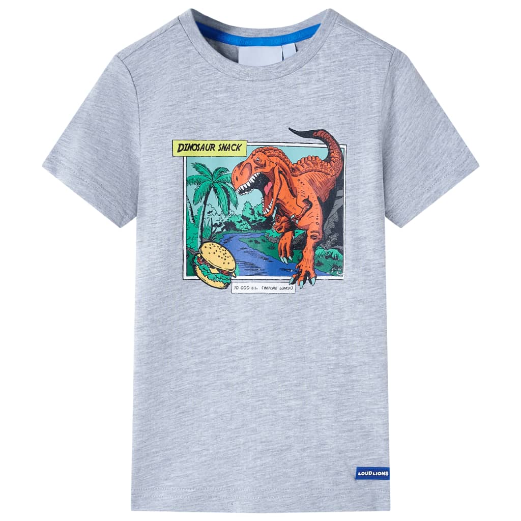 Vidaxl Child's Shirt 128 Gray
