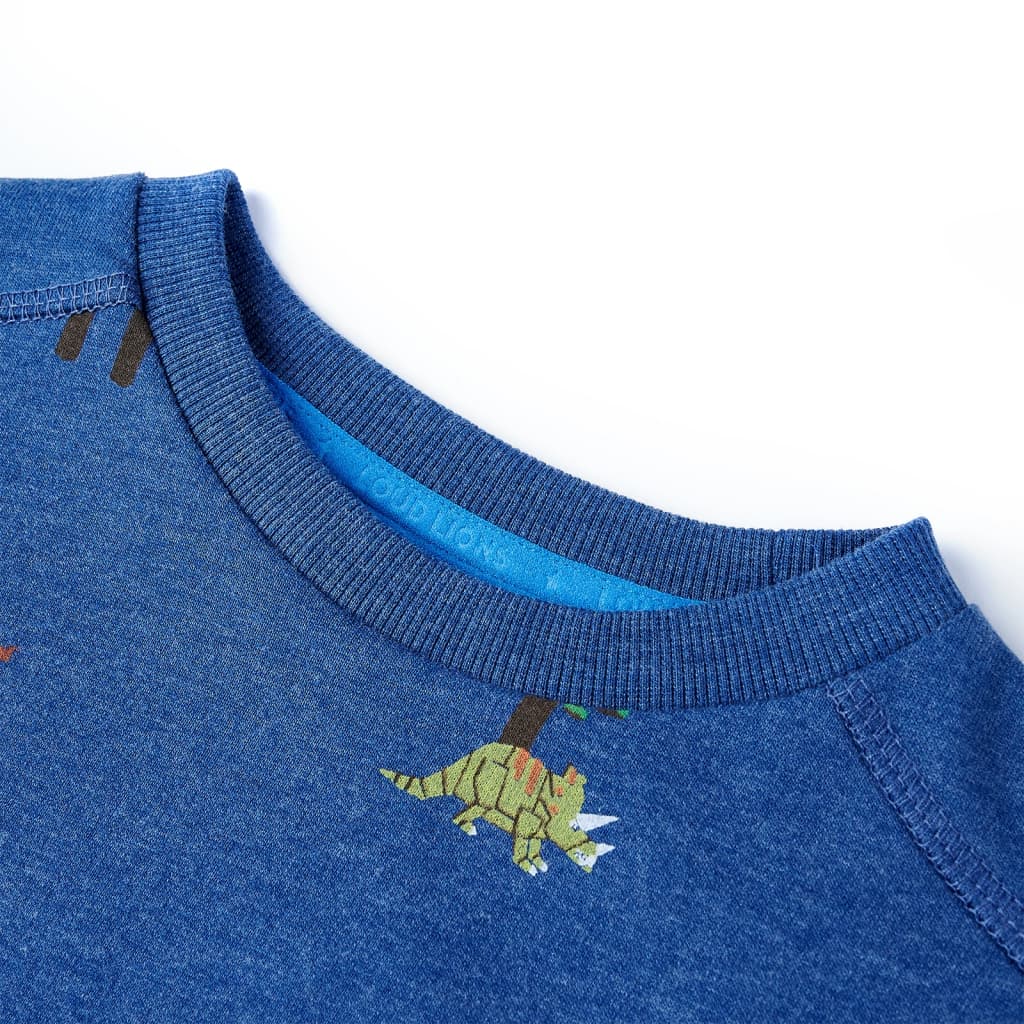 Vidaxl Pull pour enfants 92 Bleu foncé mixte