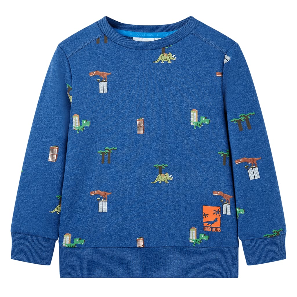 Vidaxl Child's Pull 116 Bleu foncé mixte