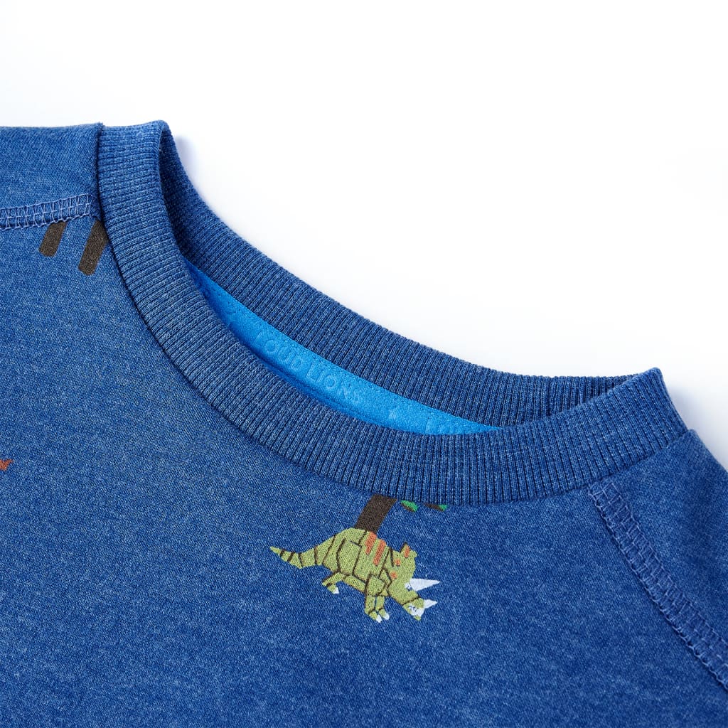 Vidaxl Child's Pull 116 Bleu foncé mixte