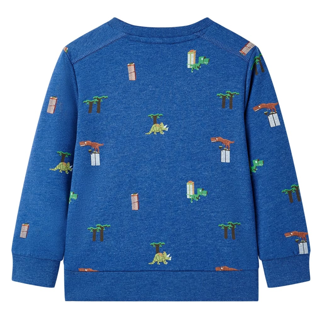 Vidaxl Child's Pull 140 Bleu foncé mélangé