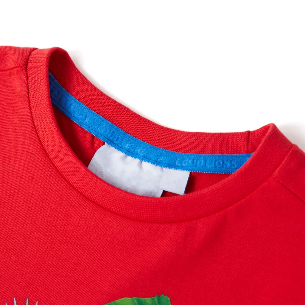 Vidaxl Child's Shirt 104 Red