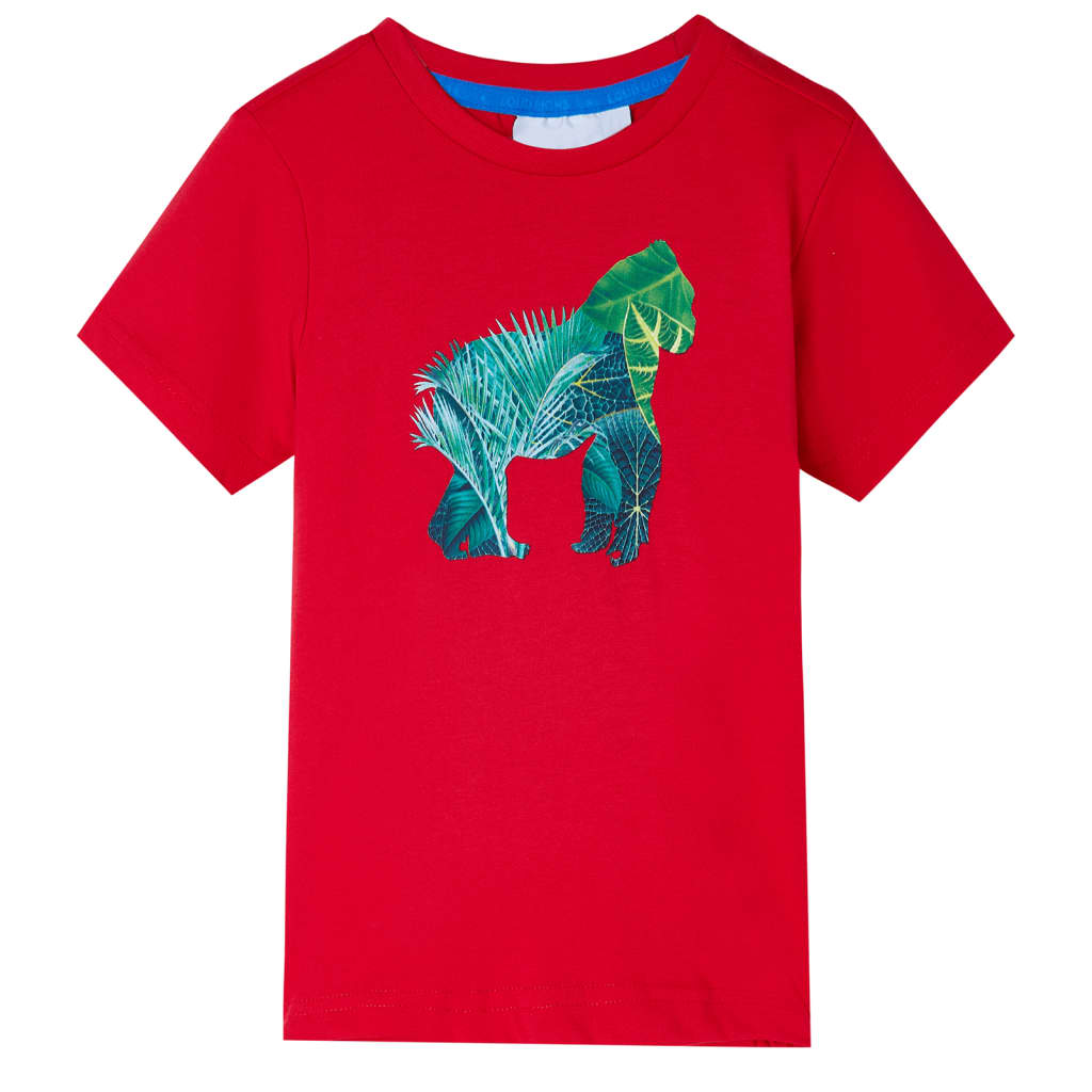 Vidaxl Child's Shirt 140 Red
