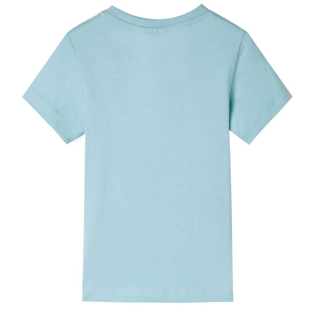 Vidaxl Child's Shirt 116 Light Sea Blue