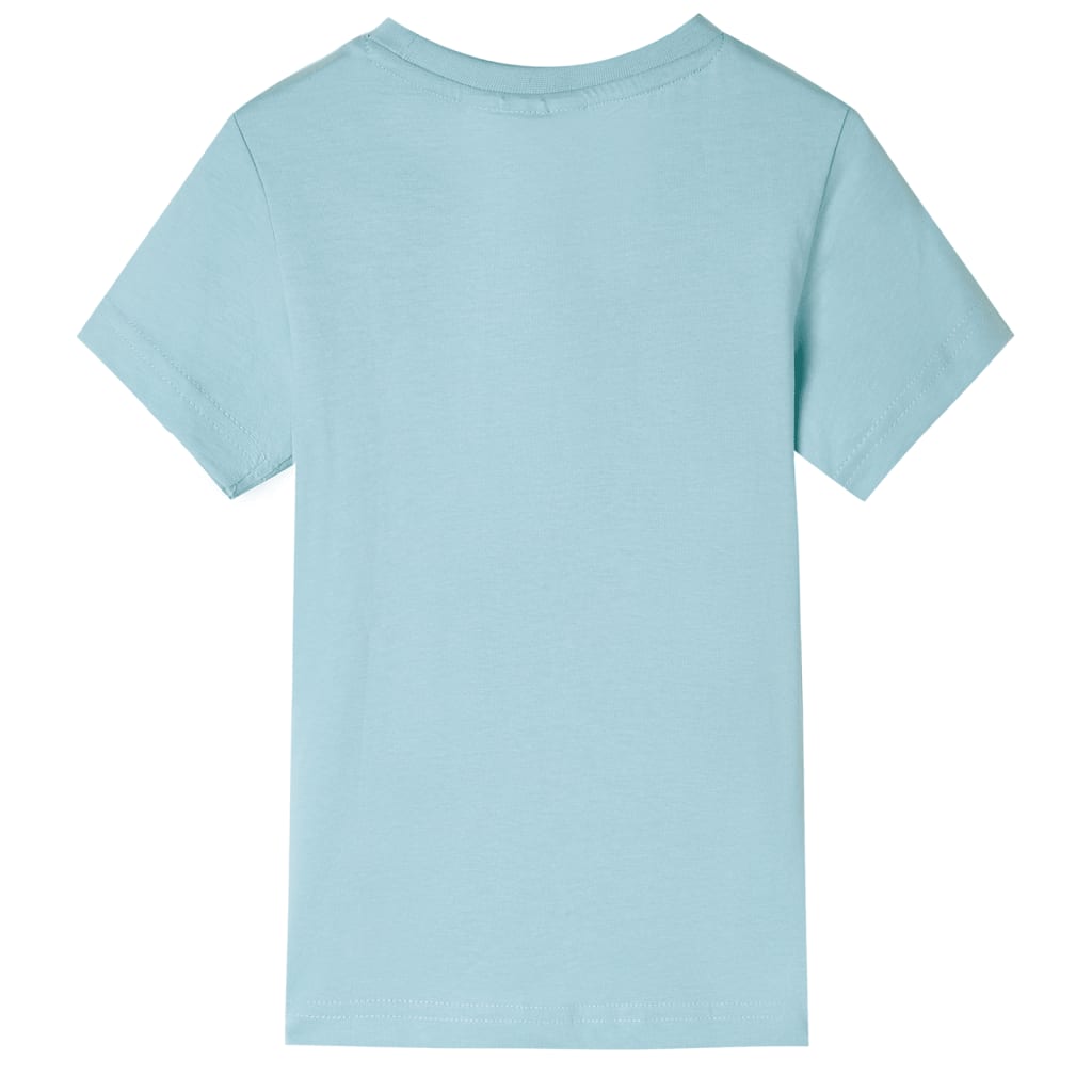 Vidaxl Child's Shirt 128 Light Sea Blue