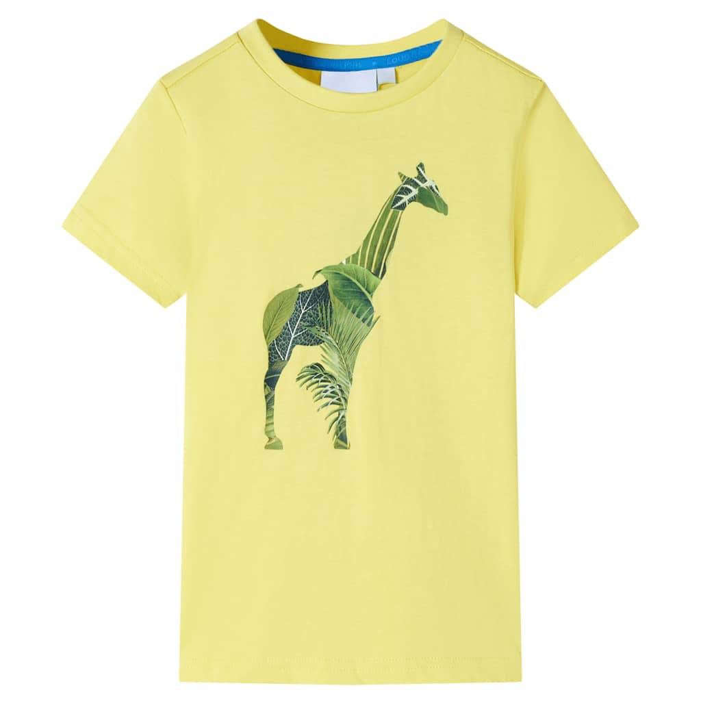 Vidaxl Child's Shirt 116 Yellow