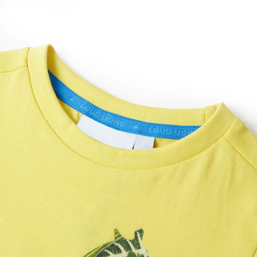 Vidaxl Child's Shirt 116 Yellow