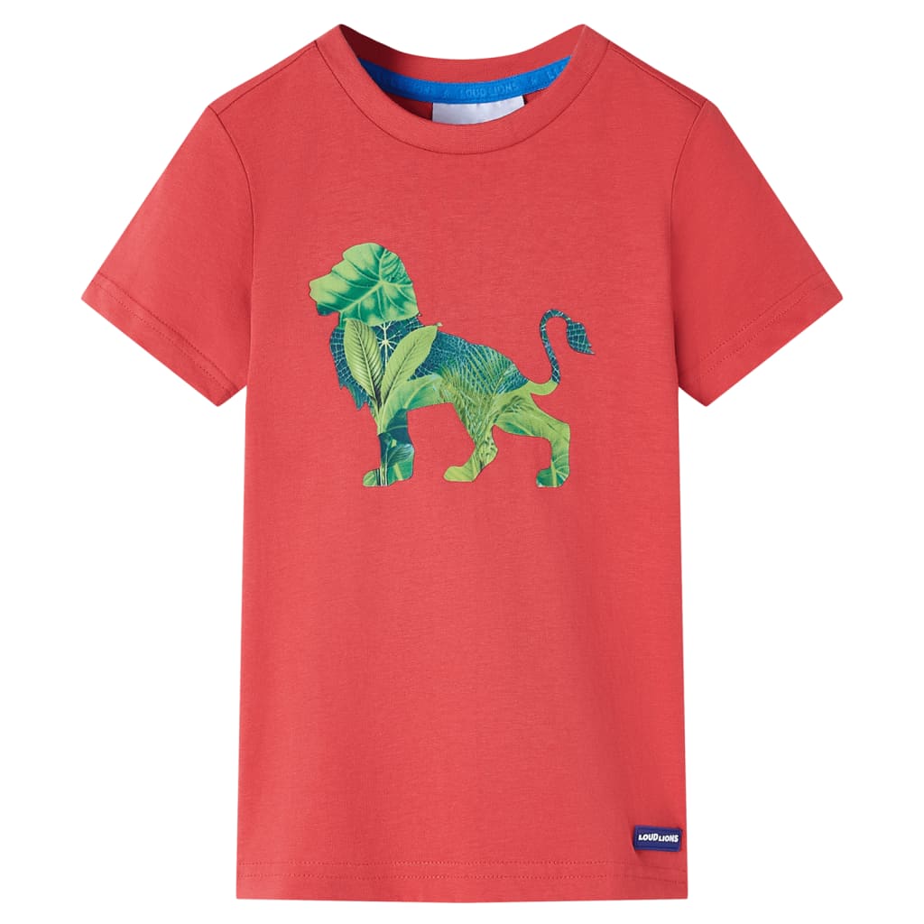 Vidaxl Child's Shirt 116 Red