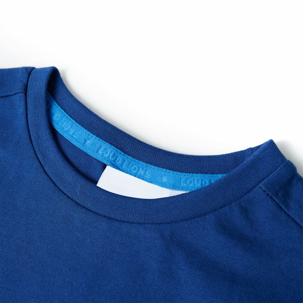 Vidaxl Child's Shirt 92 Bleu foncé