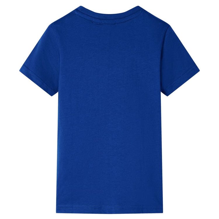 Vidaxl Child's Shirt 104 Bleu foncé