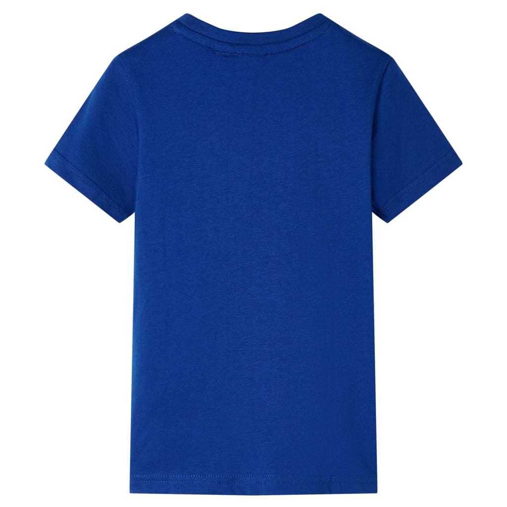 Vidaxl Child's Shirt 116 Bleu foncé