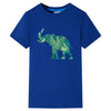 Vidaxl Child's Shirt 140 Bleu foncé