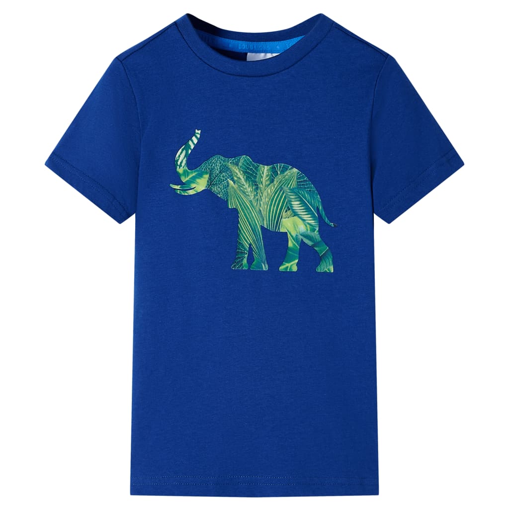 Vidaxl Child's Shirt 140 Bleu foncé