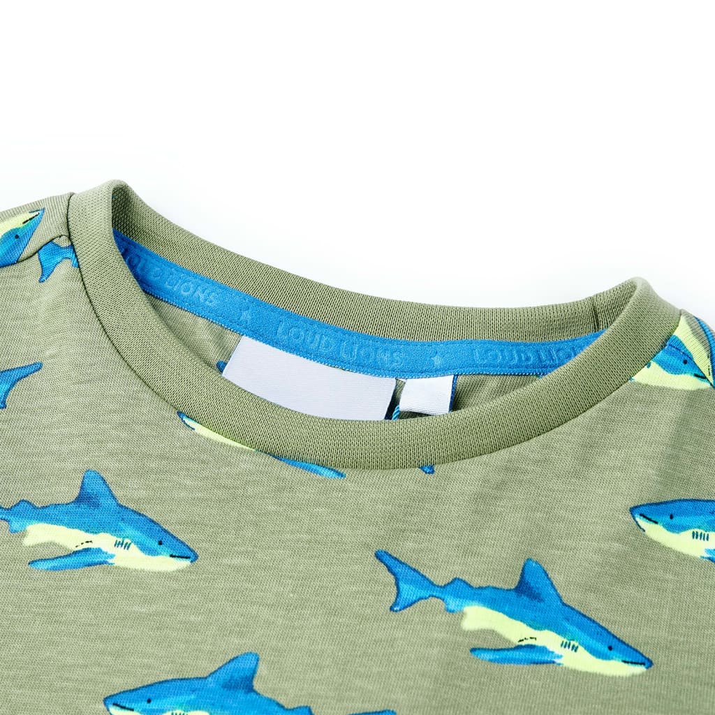 Vidaxl Child's Shirt 104 Light Kakikentig