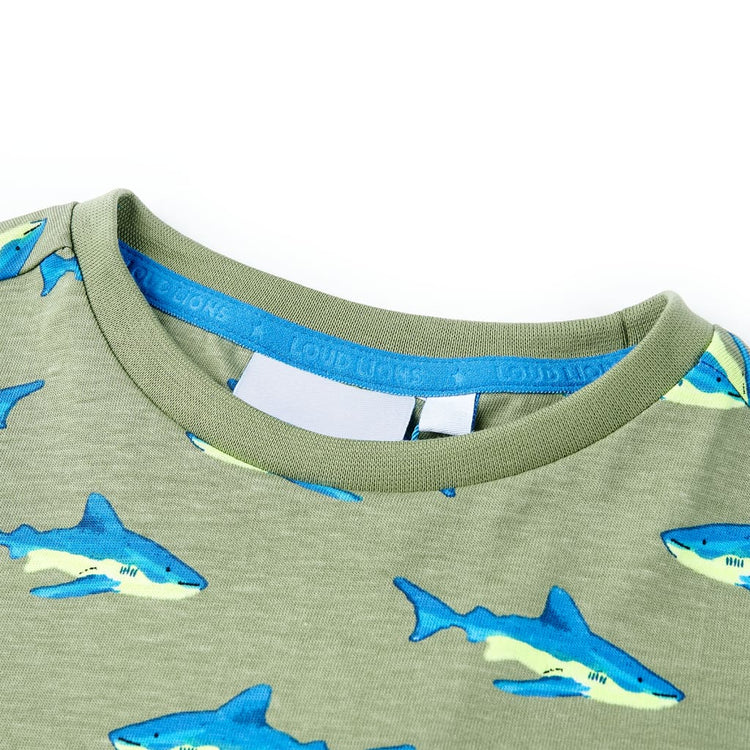 Vidaxl Child's Shirt 116 Couleur de polissage clair