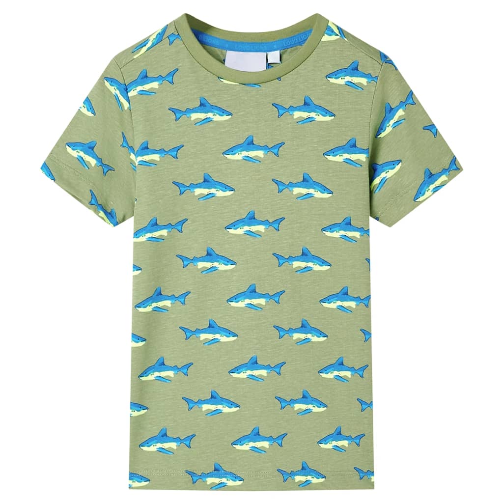 Vidaxl Child's Shirt 140 Light Kakikientig
