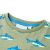 Vidaxl Child's Shirt 140 Light Kakikientig