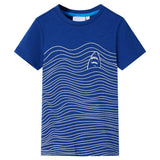 Vidaxl Child's Shirt 140 Bleu foncé - afbeelding 1