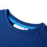 Vidaxl Child's Shirt 140 Bleu foncé - afbeelding 3
