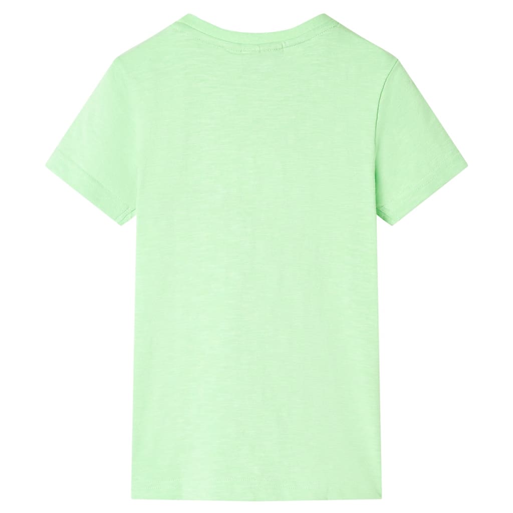Vidaxl Child's Shirt 92 Neongroen
