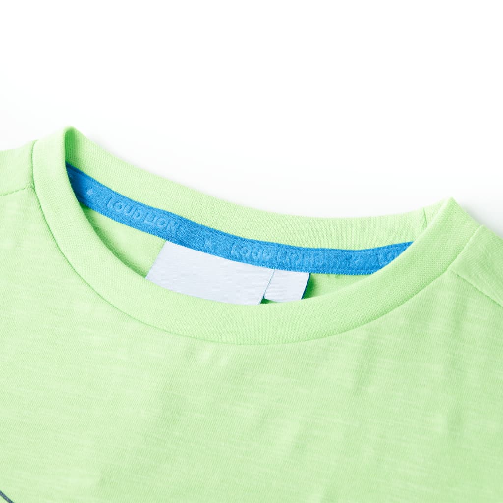 Vidaxl Child's Shirt 92 Neongroen