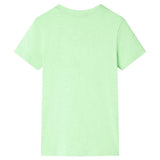 Vidaxl Child's Shirt 116 Neongroen - afbeelding 2