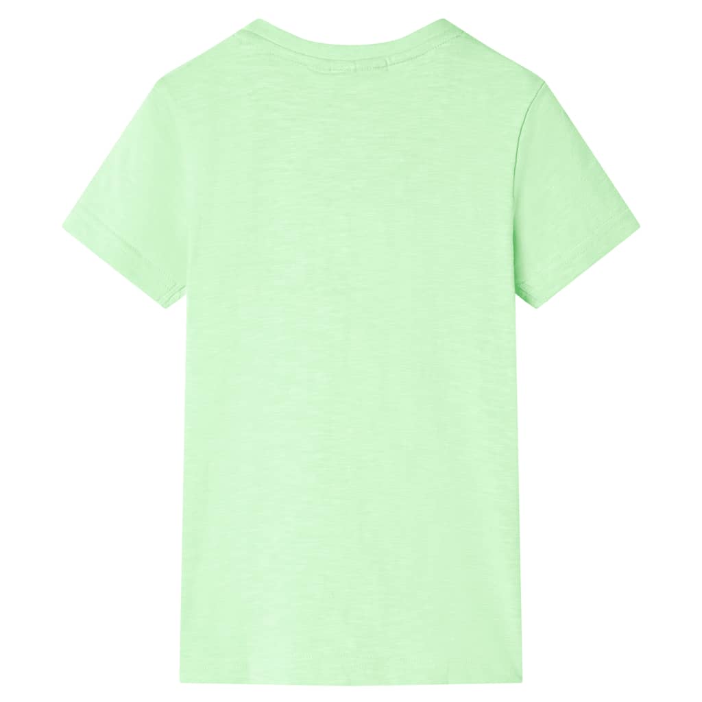 Vidaxl Child's Shirt 116 Neongroen