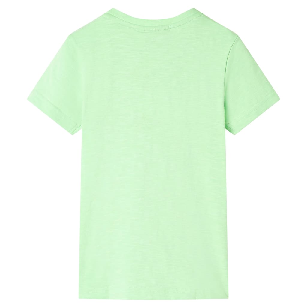 Vidaxl Child's Shirt 128 Neongroen